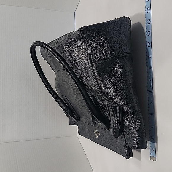 kate spade Southport Avenue Odin Leather Tote,  Black with Gold Plated Hardware - Picture 12 of 14